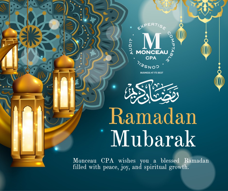 CpaMonceau's tweet image. 🌙✨ Monceau CPA vous souhaite un bon Ramadan ! ✨🌙

Que ce mois sacré vous apporte paix, sérénité et prospérité. 🕊️💫 

🌙 Ramadan Mubarak from Monceau CPA ! 🌙
May this holy month bring you peace, serenity, and prosperity. 🕊️💫 

#RamadanMubarak #RamadanKareem #MonceauCPA