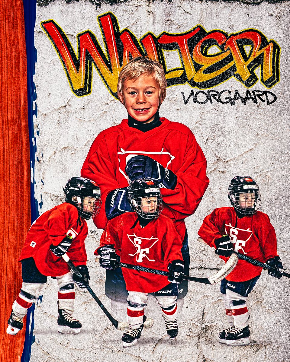 A poster design for one of our favorite hockey players!