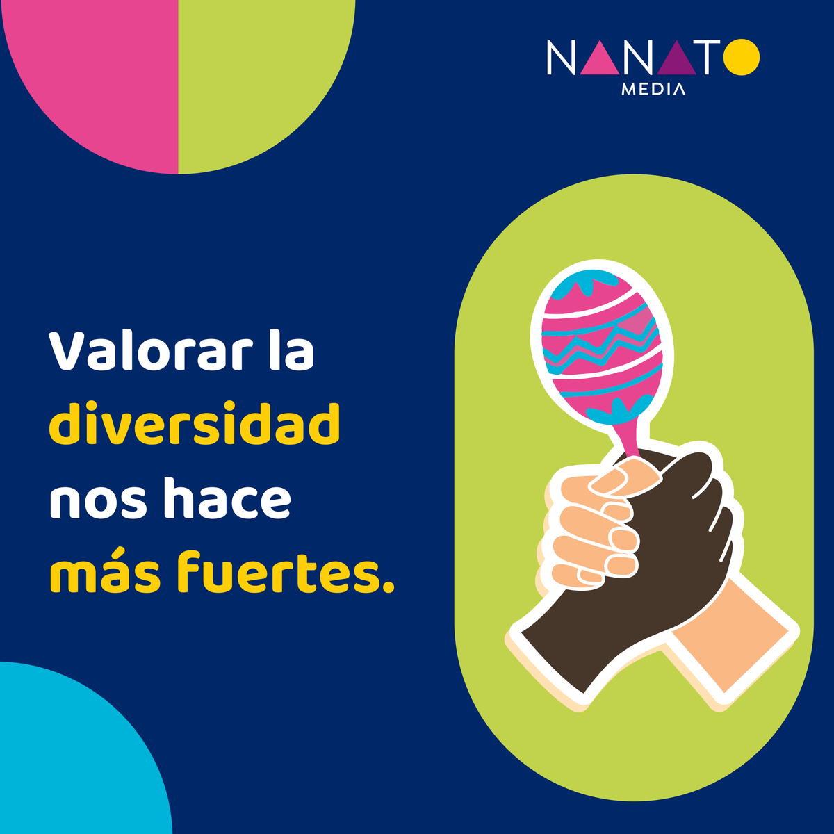 nanatomedia's tweet photo. ✨ Día de la Cero Discriminación ✨

Discrimination holds people back, but together, we can break down barriers and build a world where differences unite us instead of dividing us. 💜💪
Let’s commit to zero discrimination—in our words, actions, and communities. 🌎 https://t.co/J1qy0JkPXR