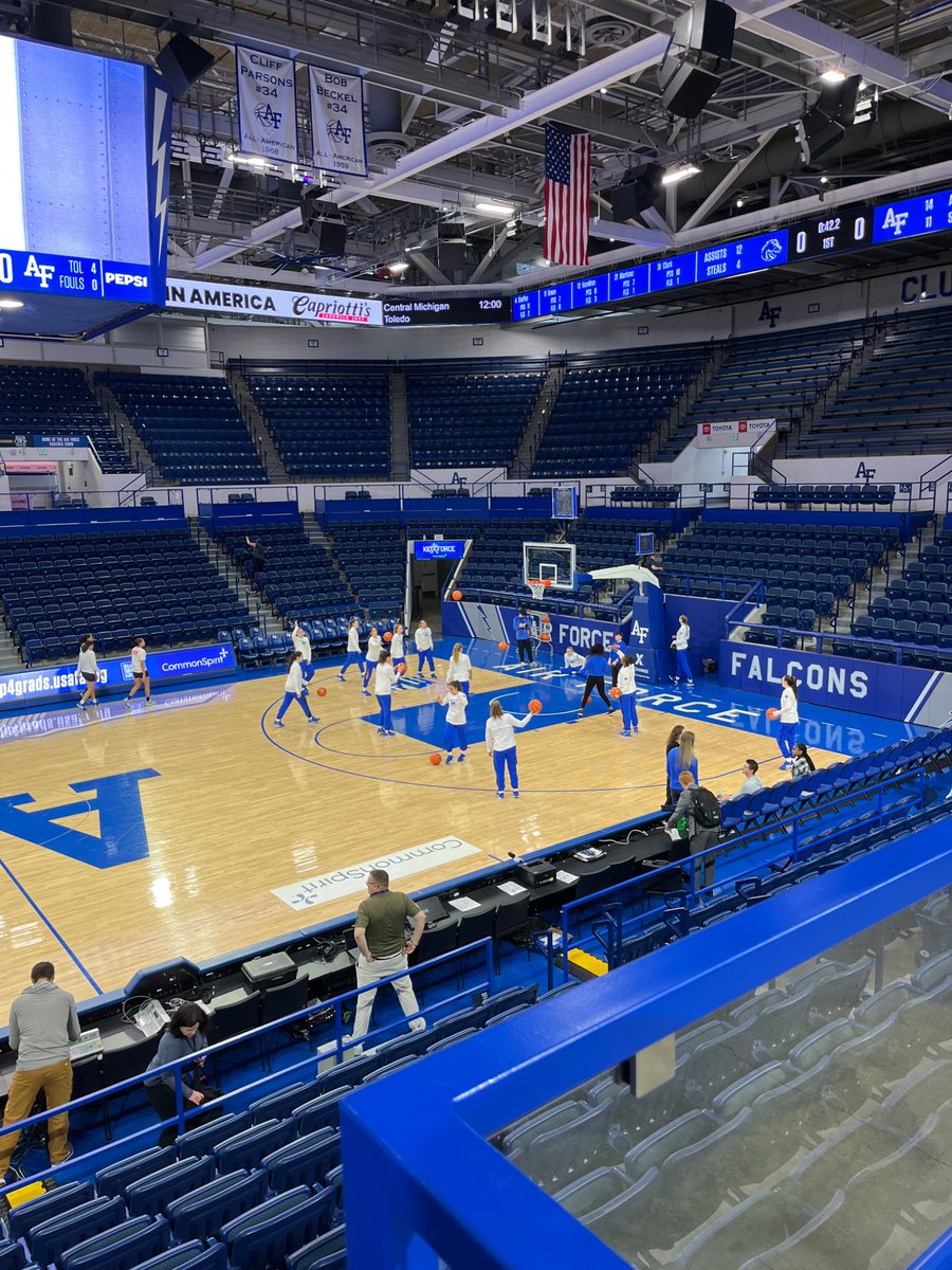 Garrett Jones (@gjonesonair) on Twitter photo Welcome to March 🏀
<a href="/BroncoSportsWBB/">Boise State Women’s Basketball</a> matches up with a Air Force at 1:00 MT on KBOI, Broncos app, or Varsity Network app Welcome to March 🏀
<a href="/BroncoSportsWBB/">Boise State Women’s Basketball</a> matches up with a Air Force at 1:00 MT on KBOI, Broncos app, or Varsity Network app