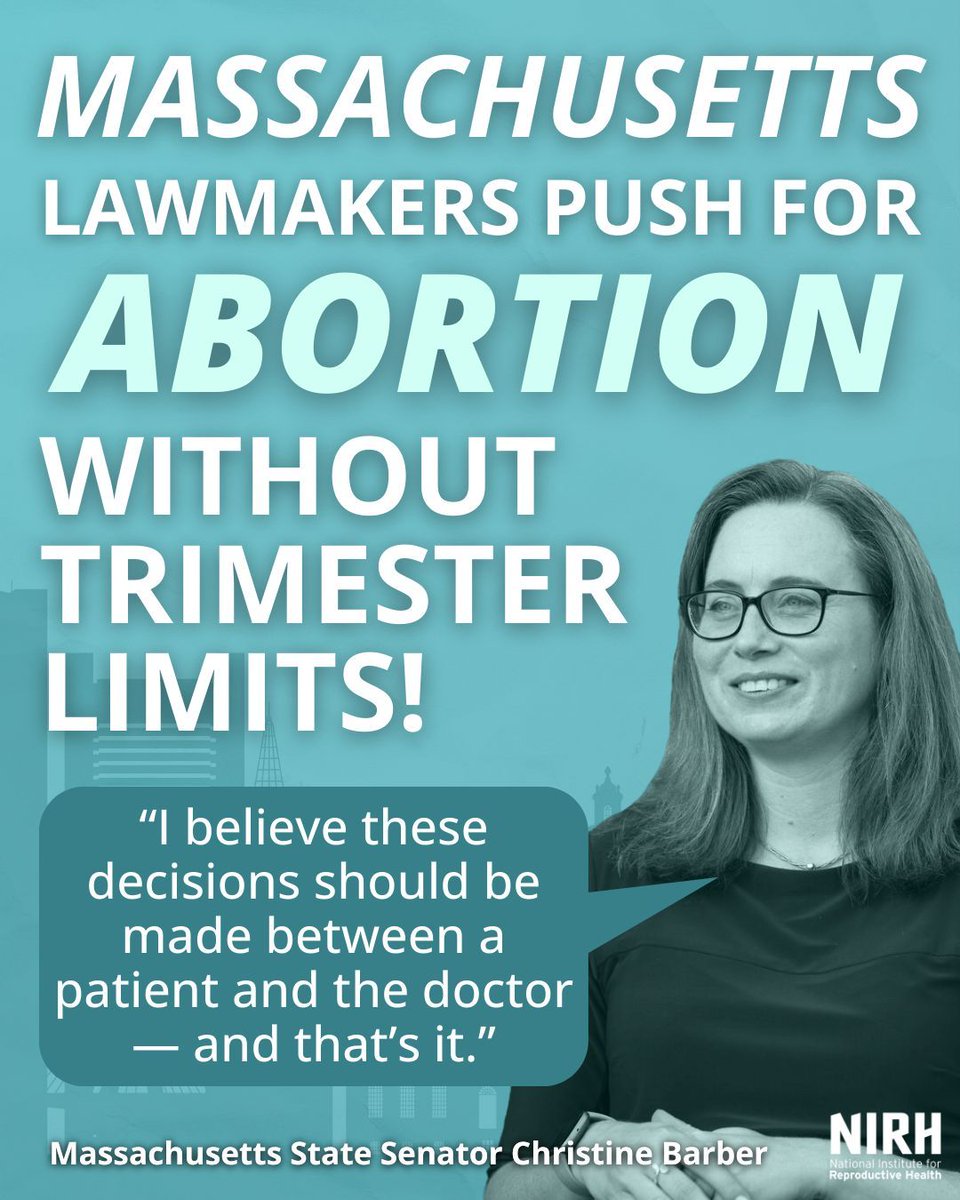 NIRHealth (@nirhealth) on Twitter photo Massachusetts is leading the way with a bill that ensures abortion care decisions stay where they belong – between patients and providers. NIRH is proud to support this bill along with our partner in Massachusetts, <a href="/reproequity_now/">Reproductive Equity Now</a> ! Go Massachusetts! Massachusetts is leading the way with a bill that ensures abortion care decisions stay where they belong – between patients and providers. NIRH is proud to support this bill along with our partner in Massachusetts, <a href="/reproequity_now/">Reproductive Equity Now</a> ! Go Massachusetts!