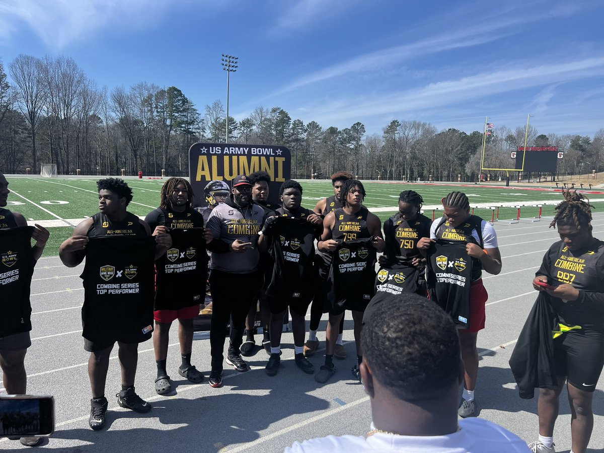 Blessed to Attend the U.S Army bowl combine/1on1’s and being named Top performer🙏🏾 <a href="/KSUFBRecruiting/">Kennesaw State Football Recruiting</a> <a href="/hcbcg_jadams/">John Adams</a> <a href="/RecruitGeorgia/">Recruit Georgia</a> <a href="/bigka54/">Kevin McAlmont</a> <a href="/FBCedarGrove/">Cedar Grove Football</a> <a href="/_CoachJames/">Coach James</a> <a href="/MemphisFBRec/">Memphis Football Recruiting</a> <a href="/CoachMattPearce/">Matt Pearce</a> <a href="/DellMcGee/">Dell McGee</a> <a href="/KennethGilstrap/">Kenneth Gilstrap II.</a>