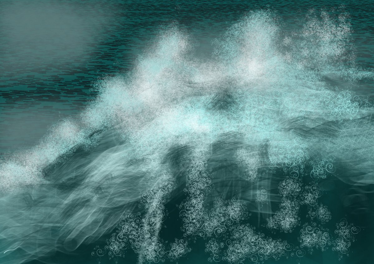 Replying to <a href="/DailyPicTheme2/">Daily Picture Theme</a> #Green Atlantic ocean wave