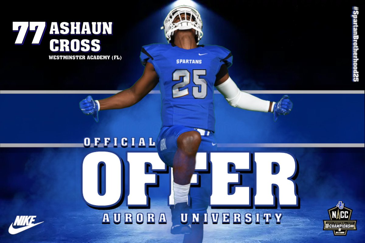 Blessed to receive an Offer from Aurora University! #AGTG ✝️🙏🏽💫