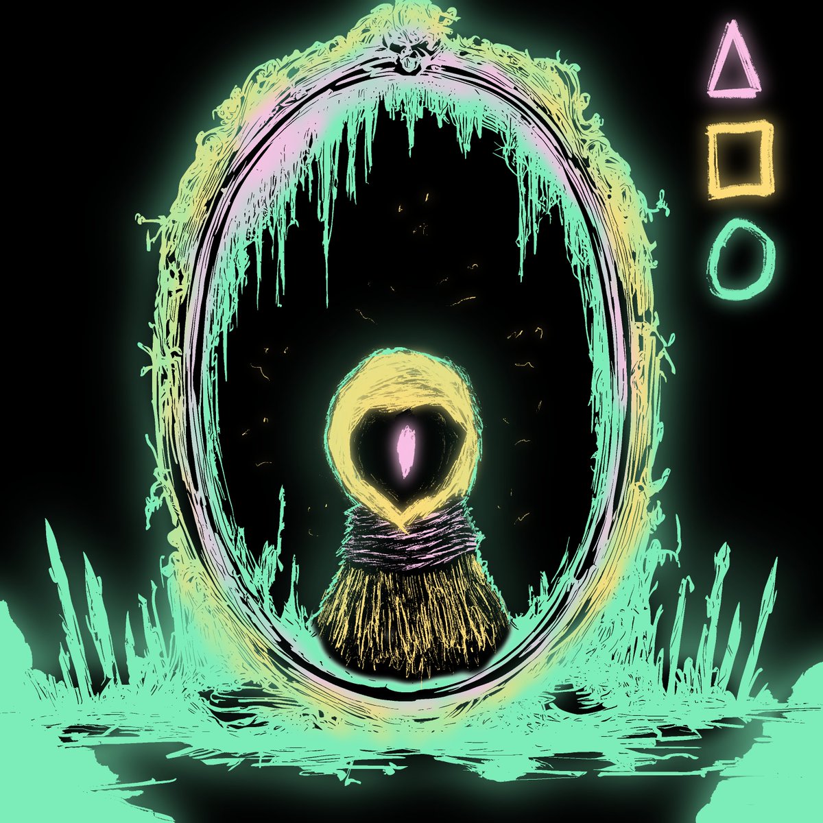 Make Something: Dark Mode
Doodle colors meet The Refracted.

My entry.

<a href="/doodles/">doodles</a> x <a href="/drip_haus/">DRiP 💧</a>