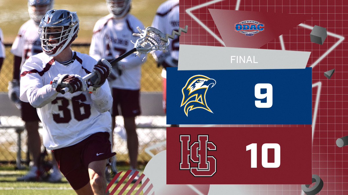 H-SC Athletics (@hscathletics) on Twitter photo FINAL | <a href="/HSCLacrosse/">Hampden-Sydney Lacrosse</a> defeats visiting St. Mary's College of Maryland 10-9 as freshman Broder Conley scored with two seconds remaining in the game to grab the win. #RollTigers🐅#ODAC #d3lax FINAL | <a href="/HSCLacrosse/">Hampden-Sydney Lacrosse</a> defeats visiting St. Mary's College of Maryland 10-9 as freshman Broder Conley scored with two seconds remaining in the game to grab the win. #RollTigers🐅#ODAC #d3lax