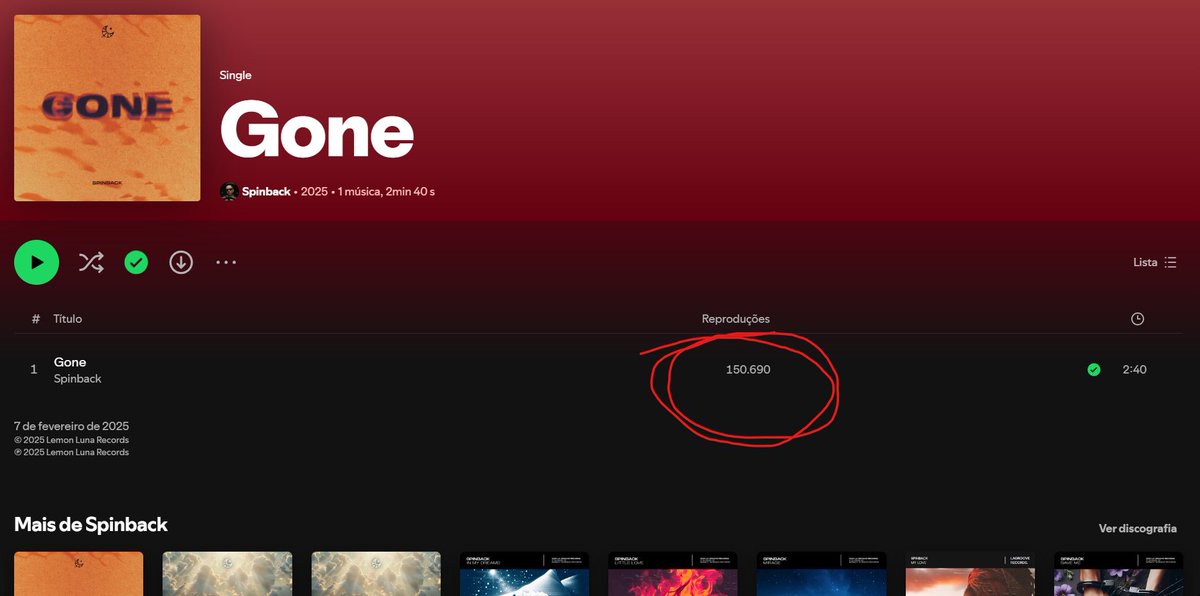 Oi @djalinerocha, enviei minha track 'Gone' pra você, mas acho que ela fez jus ao nome e... sumiu! 👀😂 Se por acaso encontrar por aí, me conta o que achou! 🚀🎶 open.spotify.com/intl-pt/album/… #HouseMusic #GoneButNotForgotten