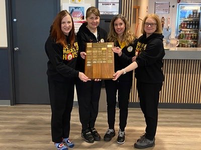 📣Two Huntley Teams made the B finals in the LCA U7 McCallum Filly Hamilton Shield Bonspiel held in Carleton Place February 22-23. Team Douthwright won the Hamilton Shield with Team McStravick were the runners up. 🎉 Congrats to both teams!!!