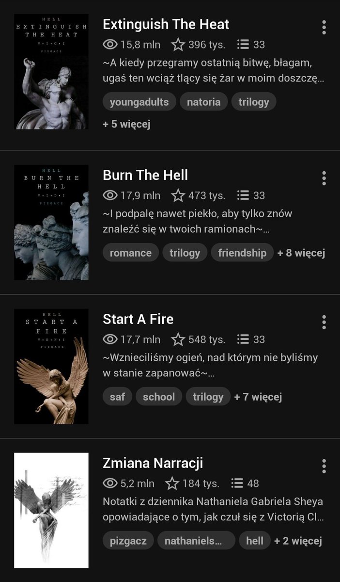 shey_om_ania's tweet photo. fajnie było choć na chwilę wrócić do ery hell na wattpadzie teraz pozostaje mi tylko czekać na erę zmiany narracji na wattpadzie #pizgaczhell https://t.co/2t3y57dPHu
