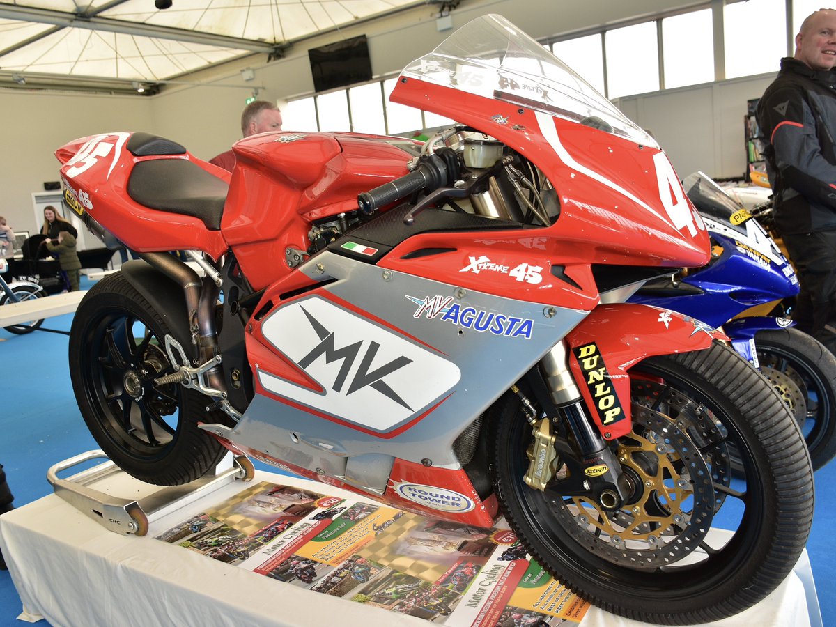 Some familiar faces and liveries at the Bike Show today in Punchestown.