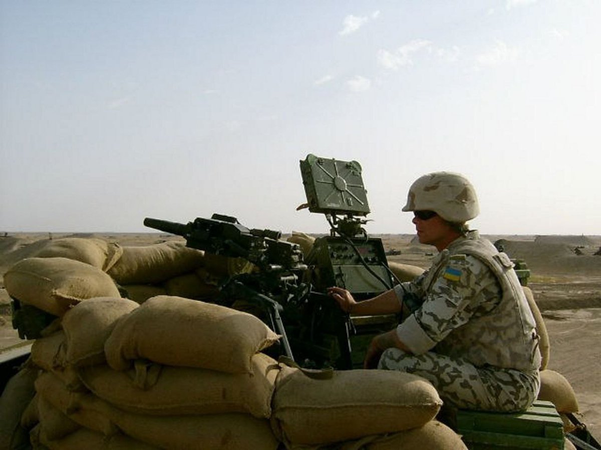 Ukrainian soldier in Iraq helping United States. Have you ever thanked <a href="/JDVance/">JD Vance</a> ?