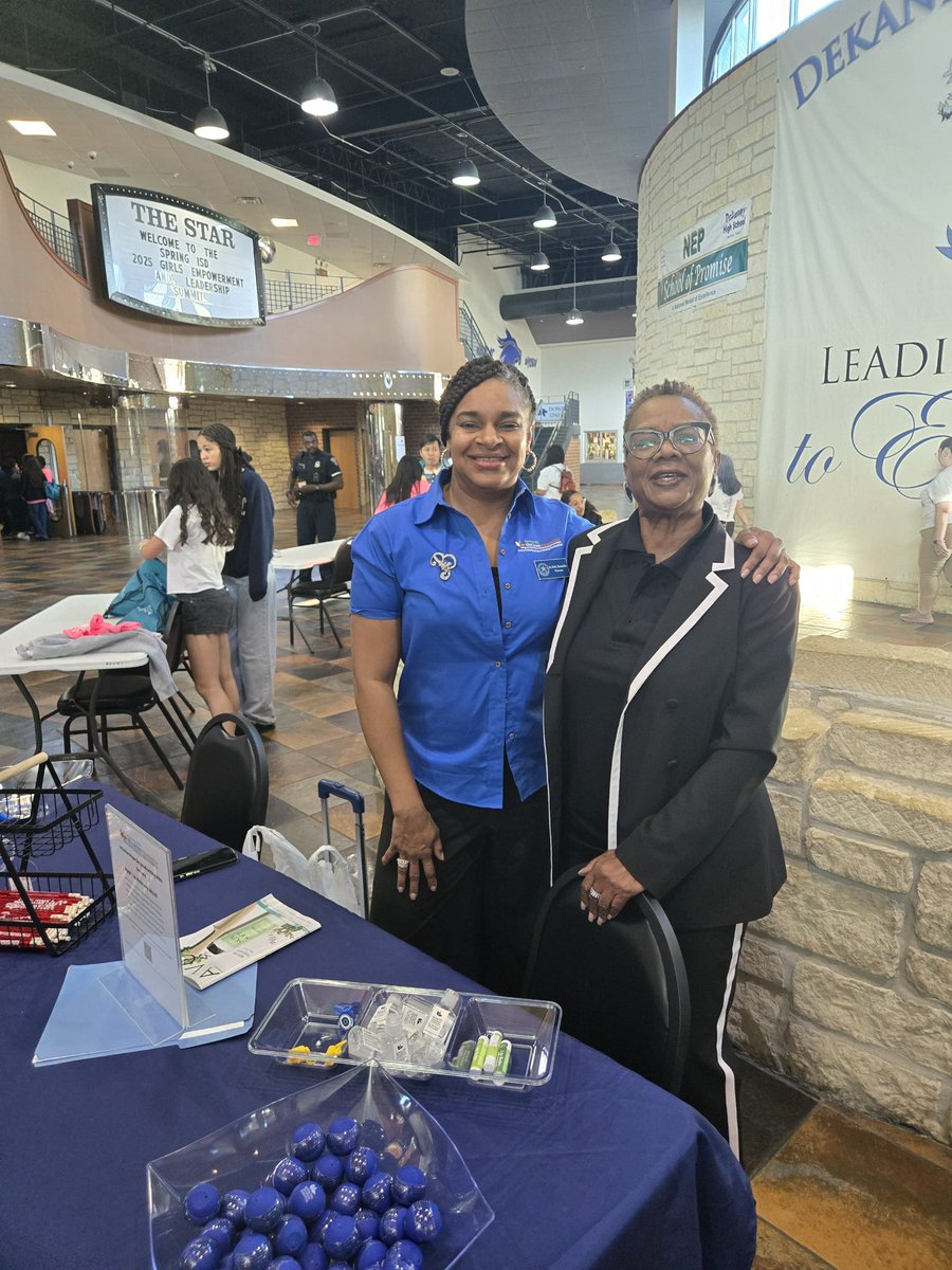 SpringEdFound's tweet image. SISD Education Foundation was in the HOUSE at Dekaney for the Girls Summit! @SpringISD @SpringISD_FACE @RegTexasRVP