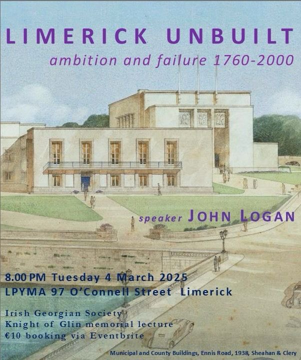 The LPYMA (@thelpyma) on Twitter photo We are delighted to be hosting the <a href="/IGSLimerick/">IGS Limerick</a> Knight of Glin memorial lecture at the LPYMA on Tuesday evening.
Pre booking is essential, and tickets are available at the following link 🖇️ eventbrite.ie/e/limerick-unb… We are delighted to be hosting the <a href="/IGSLimerick/">IGS Limerick</a> Knight of Glin memorial lecture at the LPYMA on Tuesday evening.
Pre booking is essential, and tickets are available at the following link 🖇️ eventbrite.ie/e/limerick-unb…