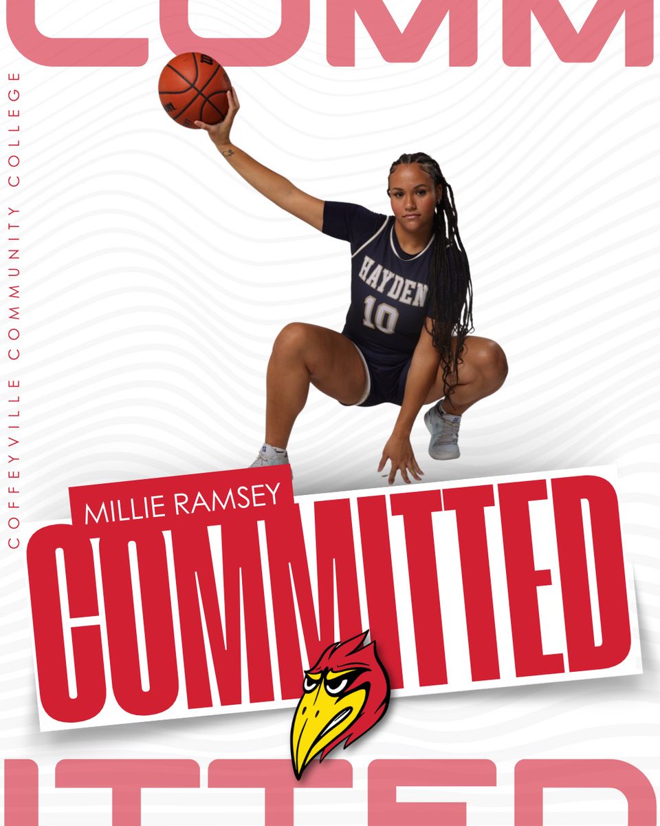 I would like to say thank you to everybody that took the time to recruit me over the last few years. After many discussions with my family I have decided to continue to grow as a student- athlete with Coach Turner and his staff <a href="/coffeyvillewbb/">Coffeyville CC Women's Basketball</a> <a href="/HaydenGirlsBbal/">Hayden Girls Basketball</a> #committed