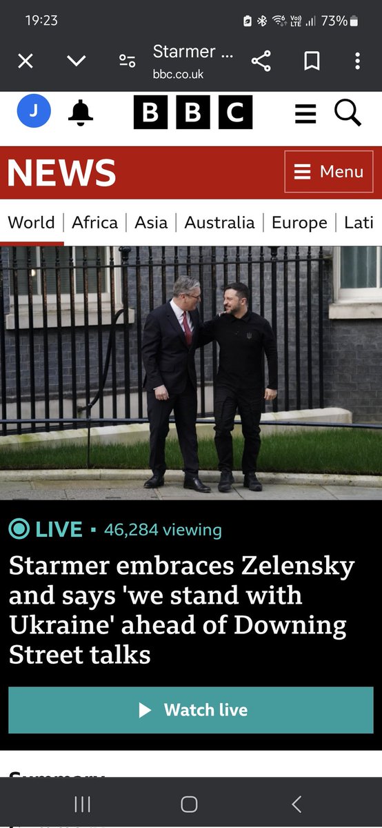 Proud to be British at this moment.... dignity and strength.. no shouting and bullying here. Well done <a href="/Keir_Starmer/">Keir Starmer</a>