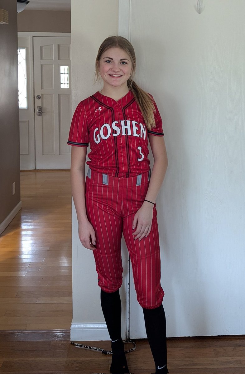 I made 🥎Goshen Varsity🥎and picked out my number and uniform today! 
Excited for this next journey!
