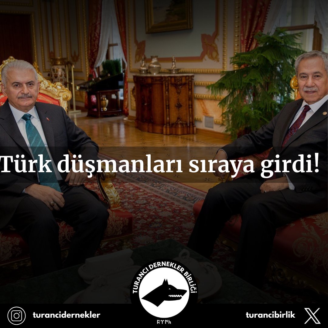 Önce, "Vatandaş tanımında yeni anayasada elbetteki gözden geçirilebilir." diyen Binali Yıldırım, sonra Erbil Forum'da anayasadaki Türklük tanımını eleştiren Bülent Arınç... İkisi de AKP'nin korumasında, ikisi de ömrünü Türk hazımsızlığı ile geçiriyor. 
B.O.P'un kiralık katilleri,