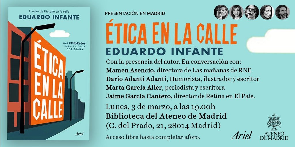 Si sale la mitad de divertida que la presentación que hicimos en Gijón del libro de <a href="/eledututor/">Eduardo Infante</a>, esto con <a href="/GarciaAller/">Marta G. Aller</a> <a href="/MamenAsencio/">Mamen Asencio</a>, <a href="/jaimegcantero/">Jaime García Cantero</a> y <a href="/darioadanti/">Darío Adanti</a> va a ser la bomba. No bromeo.