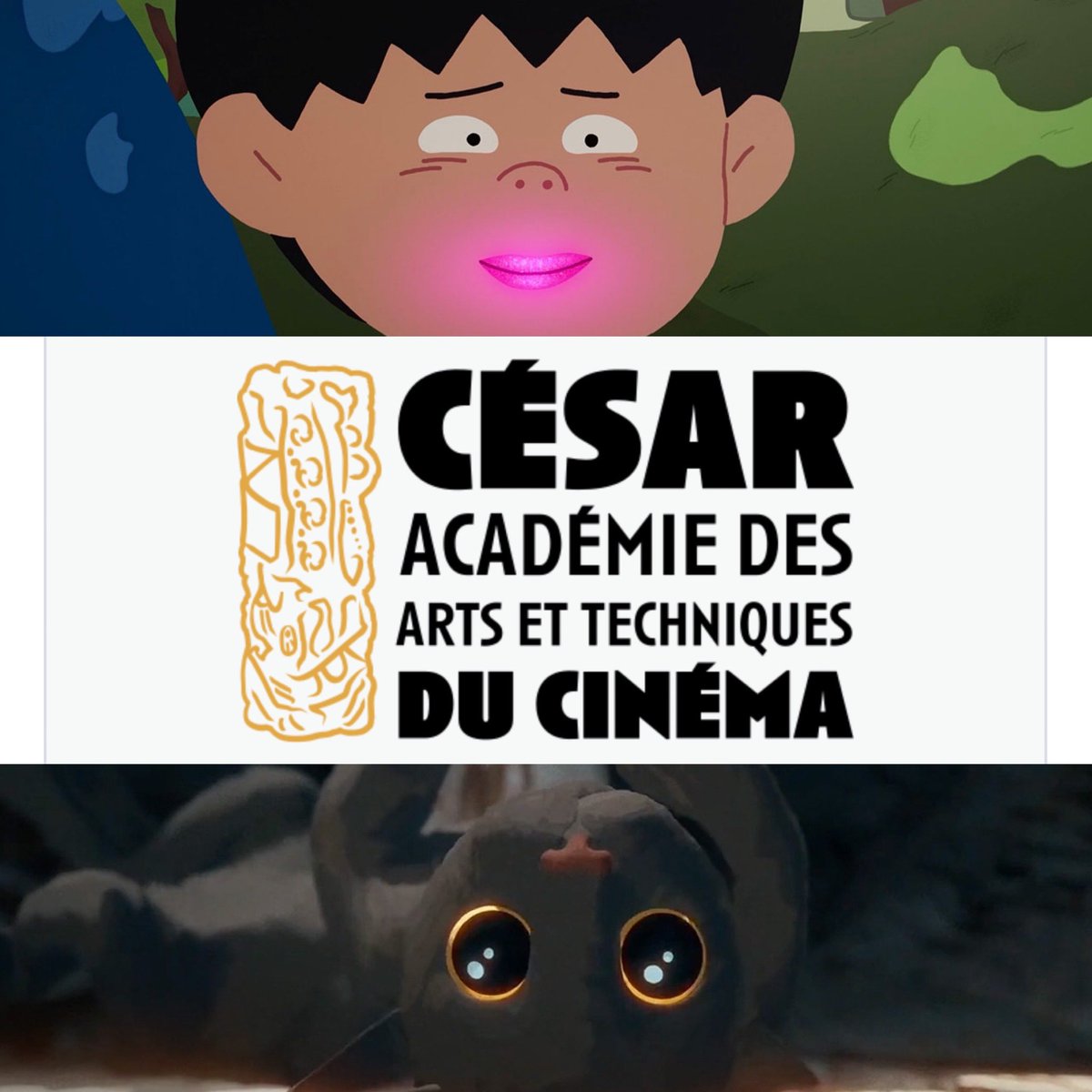 🎉CONGRATULATIONS 🎉 to Yuck! and Flow on their César Award wins!

The national film award of France awarded Loïc Espuche‘s short film Yuck!, centered on young kids’ experiences with their first kiss in a summer camp, Best Animated Short César. Gints Zilbalodis’s acclaimed