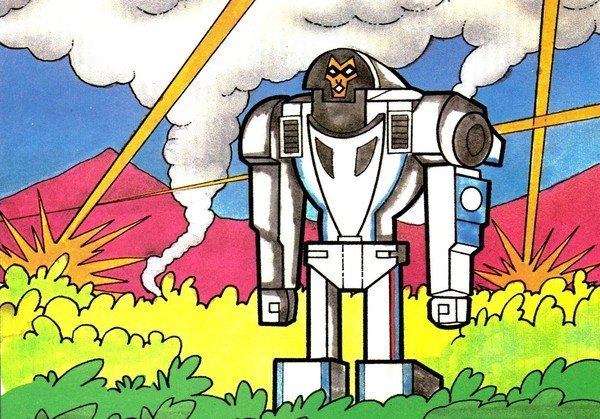 DailyGoBots's tweet image. Crasher (Annual):
Crasher took part in many Renegade schemes, including when she kidnapped Professor James Hobby and delivering one of Cy-Kill's exploding toads to Egypt, but she always found time to bash the Guardians when they tried to intervene!
First Appearance: 1986 Annual