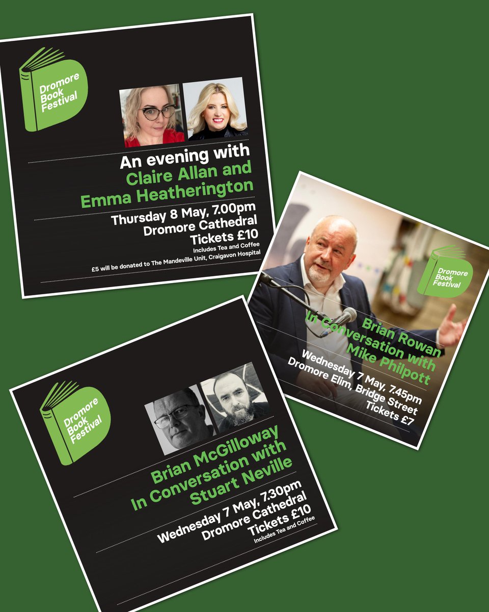 BridgeBooksDro1's tweet image. The wait is over! Events for Dromore Book Festival are now LIVE! 🎉 From bestselling authors to exciting workshops, there’s something for every book lover. Secure your spot now.
All shares are very much appreciated! 👇 ticketsource.co.uk/bridge-books