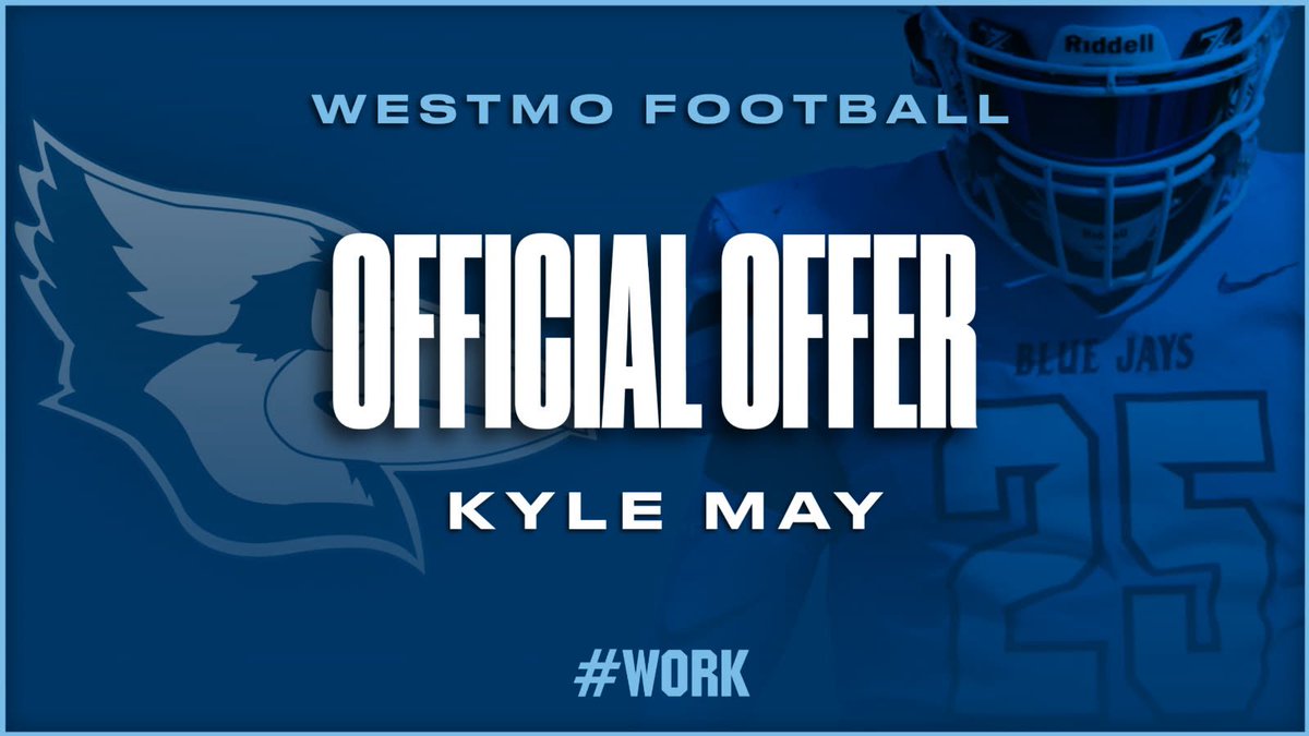 Kyle May (@_thekylemay) on Twitter photo Thanks to <a href="/CoachKoustmer/">Coach Koustmer</a> and the <a href="/WESTMOFB/">Westminster College Football</a> team for believing in my talents and sending an offer! Thanks to <a href="/CoachKoustmer/">Coach Koustmer</a> and the <a href="/WESTMOFB/">Westminster College Football</a> team for believing in my talents and sending an offer!