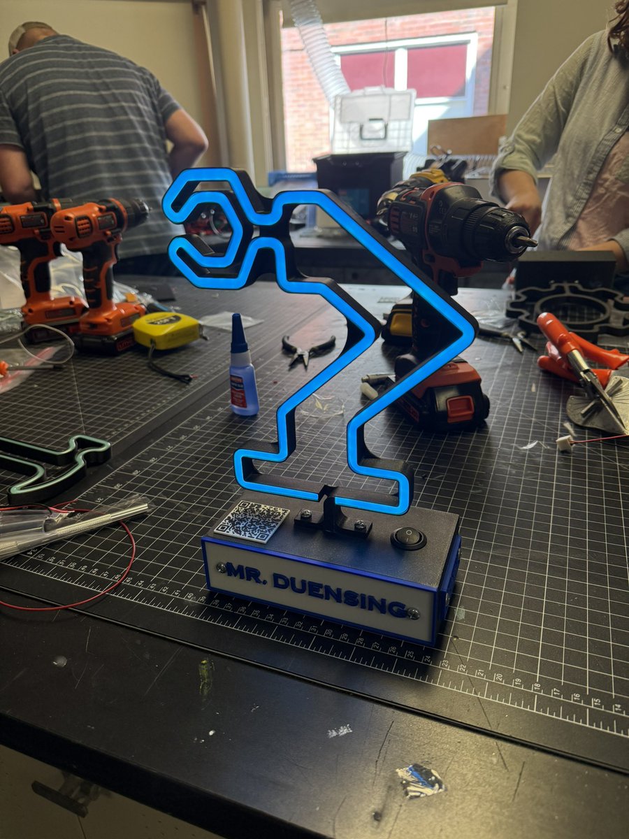 Scott Duensing (@mrduensing_lhs) on Twitter photo Very cool PD session from <a href="/TEAIllinois/">TEAIllinois</a> today at <a href="/LockportHS205/">Lockport Township High School</a>! Neon sign making with <a href="/porterpltw1/">Corey Duzan</a>! Very cool PD session from <a href="/TEAIllinois/">TEAIllinois</a> today at <a href="/LockportHS205/">Lockport Township High School</a>! Neon sign making with <a href="/porterpltw1/">Corey Duzan</a>!