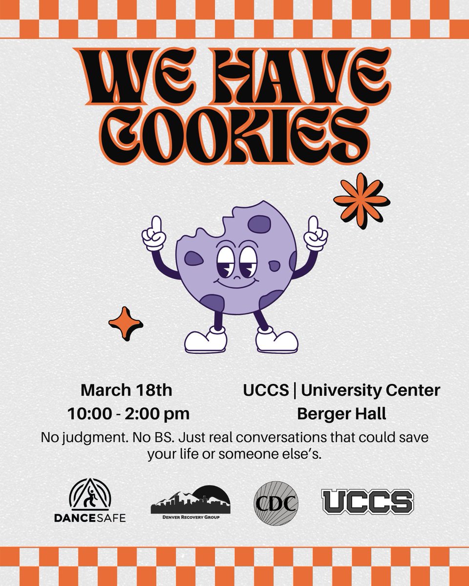XFoundation12's tweet image. NEW LOCATION: Berger Hall @uccs

#Fentanyl doesn’t care who you are—it’s affecting families throughout Colorado Springs, including ours.  

Learn how to protect your family and understand the risk. It’s not just drug misuse; it’s poisoning. 

Register today! Link in bio 💜