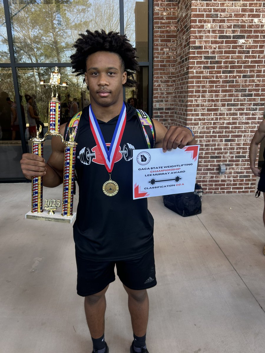 191-205 Weightlifting state champion 2026 DE/TE JonahWilson101 Jonah also won the “strongest lifter in classification” award.