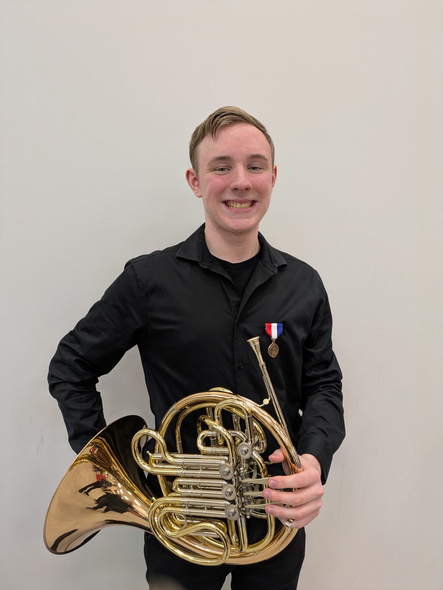 Congratulations to senior Noah Kirby on earning a Gold at ISSMA State Solo and Ensemble on his French Horn solo!!