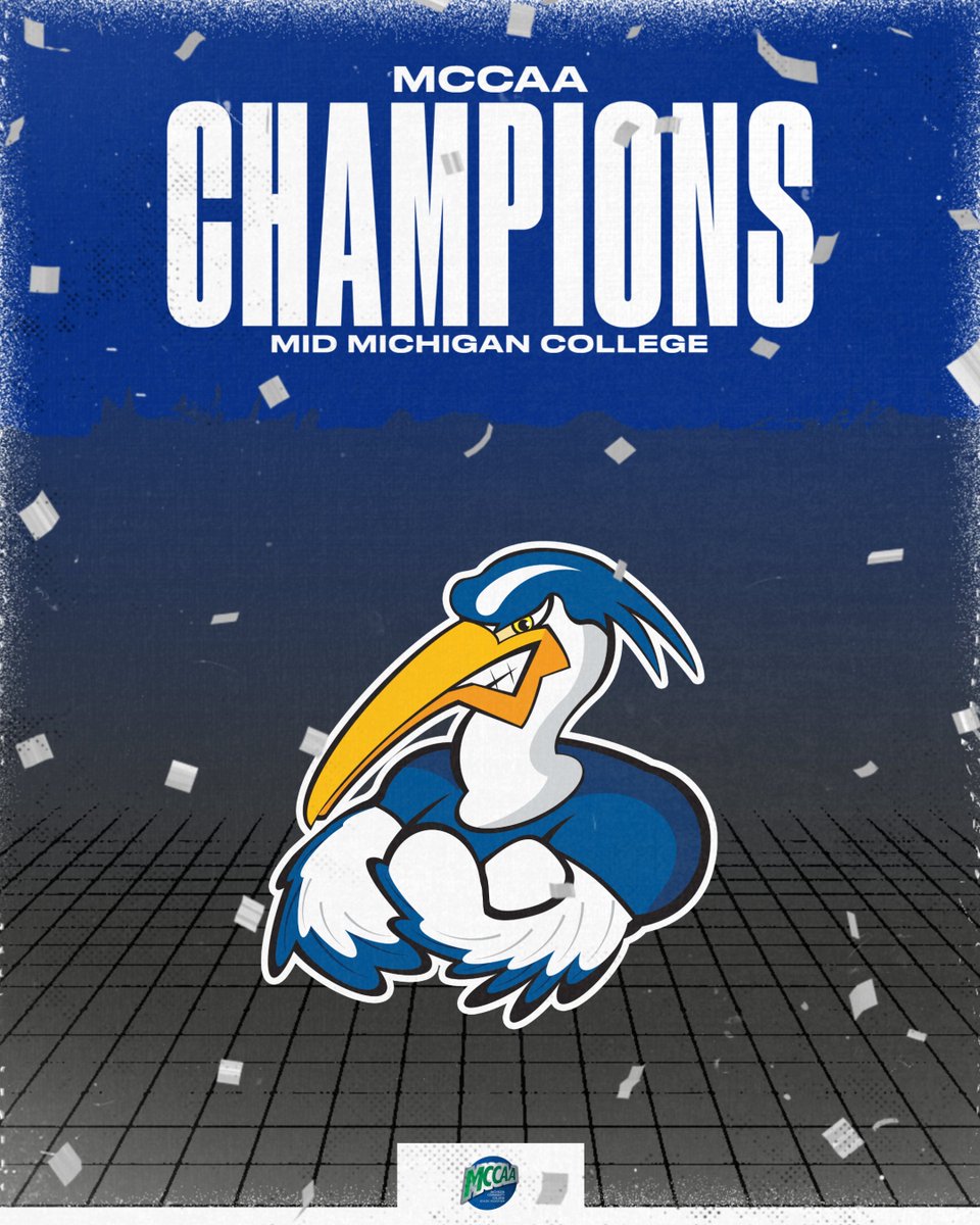 MCCAA (@mccaa1926) on Twitter photo The Lakers are MCCAA Women's Basketball Champions!! #11 <a href="/MidMichWbb/">Mid Michigan College WBB</a> tops #15 Lansing, 59-48, to claim the 2024-25 MCCAA crown!
Congrats, Lakers! 🏆🏀 The Lakers are MCCAA Women's Basketball Champions!! #11 <a href="/MidMichWbb/">Mid Michigan College WBB</a> tops #15 Lansing, 59-48, to claim the 2024-25 MCCAA crown!
Congrats, Lakers! 🏆🏀