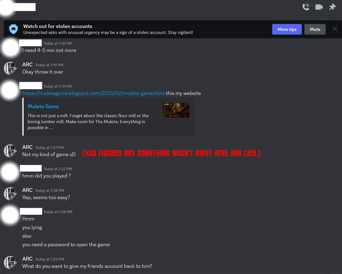 🚨 :: CAUTION :: BE AWARE :: 🚨

MULTIPLE STAR CITIZEN BACKERS (SOME HIGH PROFILE) HAVE HAD THEIR X &amp; DISCORD ACCOUNTS COMPROMISED!!

🚨 DO NOT CLICK ANY UNUSUAL LINKS OR DOWNLOAD ANY FILES FROM EVEN PEOPLE YOU TYPICALLY TRUST!! 🚨

 @StarCitizen <a href="/RobertsSpaceInd/">Star Citizen</a>