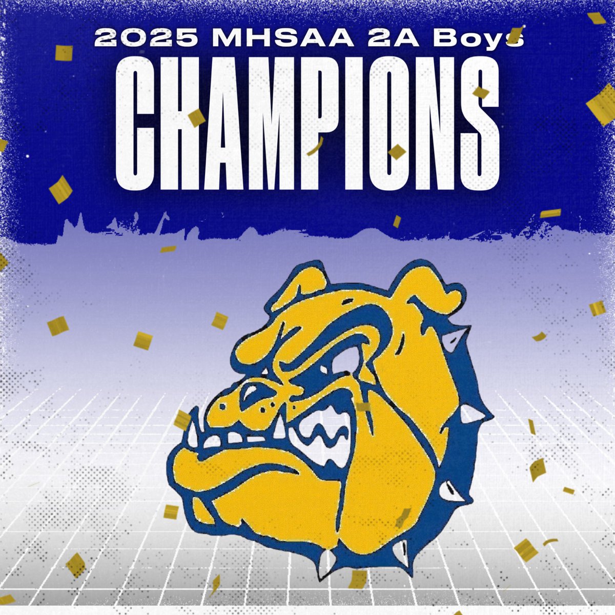 2025 2A Boys Basketball State Championship:

Bay Springs 46 Pelahatchie 44, Final