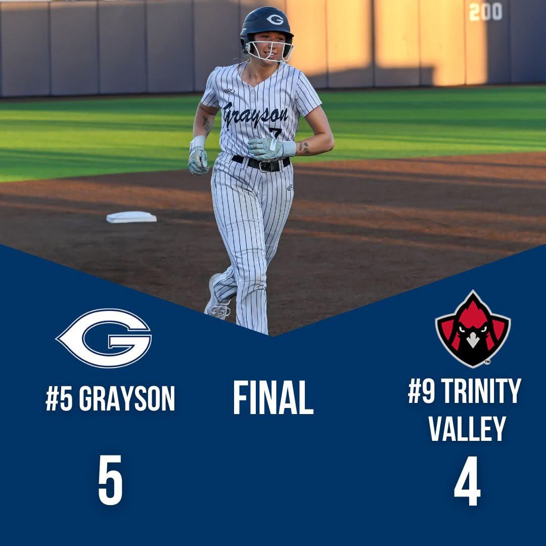 Got the job done in a THRILLER!! #GWAY 

-Daeya Moses: 2-4, (go-ahead homer in seventh), 2 RBI
-Layla Sons: 1-3, 2B, 2 RBI
-Matti Matthews: 3-3
-Halle Giaudrone: 1-4, RBI
-Delilah Robles: 5 IP, 1 ER, 3 K
-Riley Mays: 2 IP, 1 ER, 2 K
