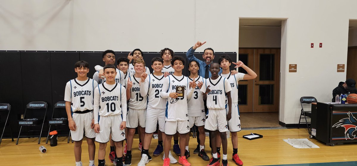 Bianca Licerio (@blicerio_mpms) on Twitter photo Congratulations to our <a href="/Puentes_MS/">Greta June Brasgalla</a> 8th grade champions! They played a tough Sun Ridge team and emerged victorious! Way to go Bobcats! Thank you, <a href="/TheHillsHoops/">Pebble Hills Boys Basketball</a> for being here to support your future Spartans! #ALLIN #Bobcats #teamSISD Congratulations to our <a href="/Puentes_MS/">Greta June Brasgalla</a> 8th grade champions! They played a tough Sun Ridge team and emerged victorious! Way to go Bobcats! Thank you, <a href="/TheHillsHoops/">Pebble Hills Boys Basketball</a> for being here to support your future Spartans! #ALLIN #Bobcats #teamSISD