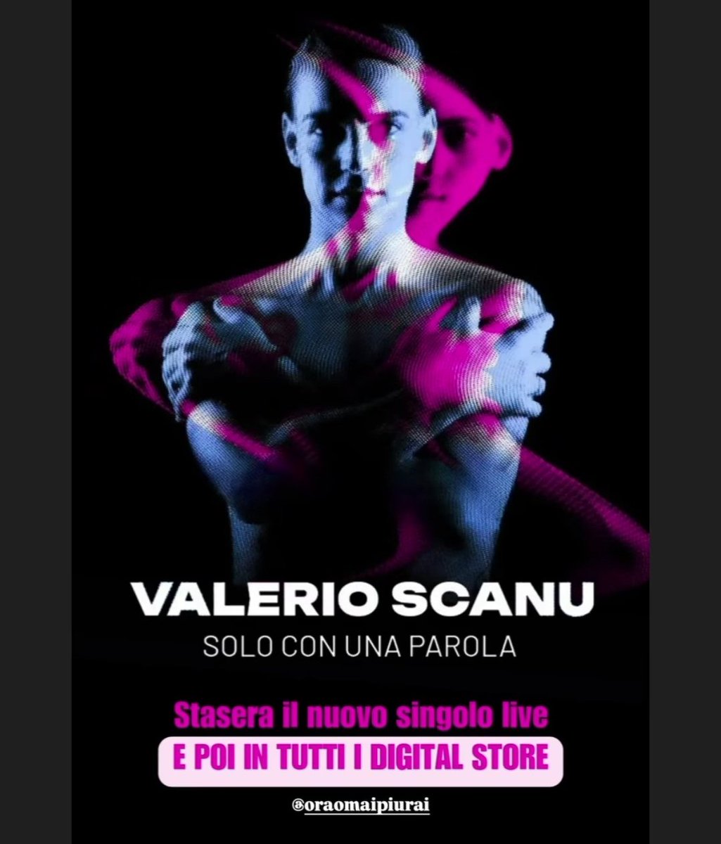 #oraesempre #valerioscanu #OraoMaiPiu