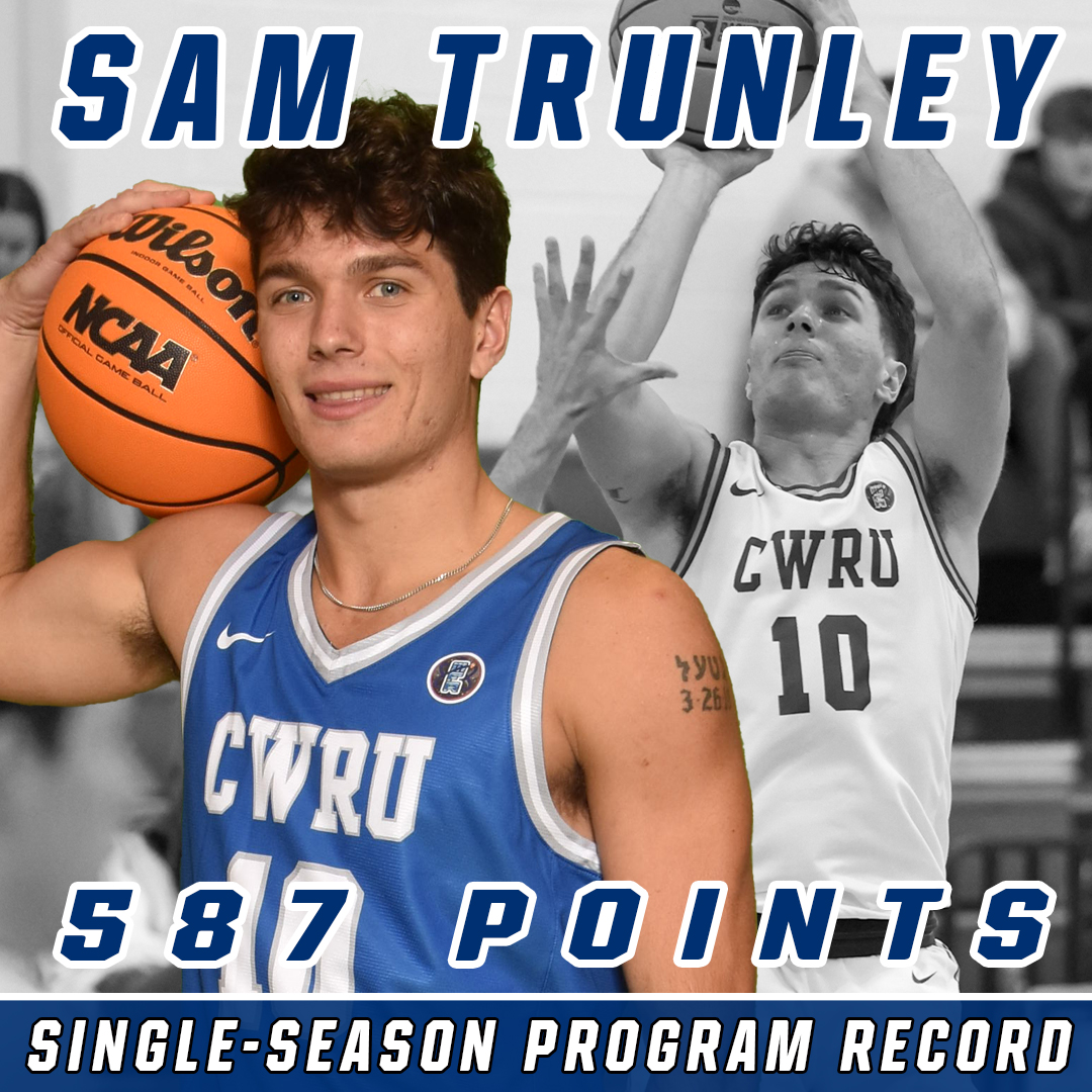 CWRU Spartans (@caseathletics) on Twitter photo HAVE A DAY SAM TRUNLEY!!!
In his final game of his career:
- Set a school-record w/ 587 points this year
- Set a school and UAA record with 51 points against CMU
- Recorded the fourth-most points in a game by a DIII player this season
#CWRU #BlueCWRU #d3hoops <a href="/CWRUhoops/">SpartanBasketball</a> HAVE A DAY SAM TRUNLEY!!!
In his final game of his career:
- Set a school-record w/ 587 points this year
- Set a school and UAA record with 51 points against CMU
- Recorded the fourth-most points in a game by a DIII player this season
#CWRU #BlueCWRU #d3hoops <a href="/CWRUhoops/">SpartanBasketball</a>