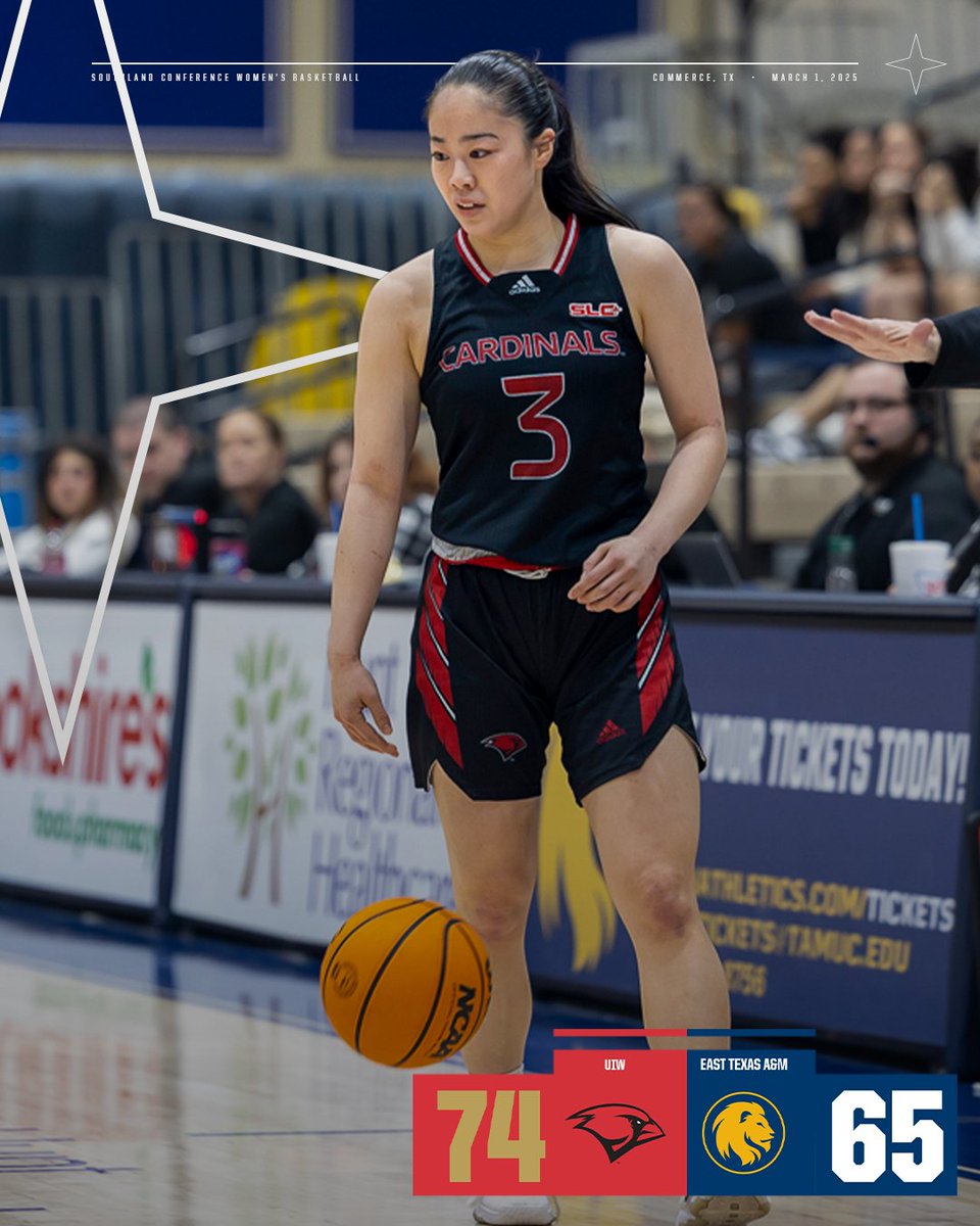 Southland Conference (@southlandsports) on Twitter photo THE WORD FINISHES STRONG
UIW outlasts East Texas A&M to close out their regular season with a W!!
#GTL x <a href="/UIWWBB/">UIW Women's Basketball</a> THE WORD FINISHES STRONG
UIW outlasts East Texas A&M to close out their regular season with a W!!
#GTL x <a href="/UIWWBB/">UIW Women's Basketball</a>
