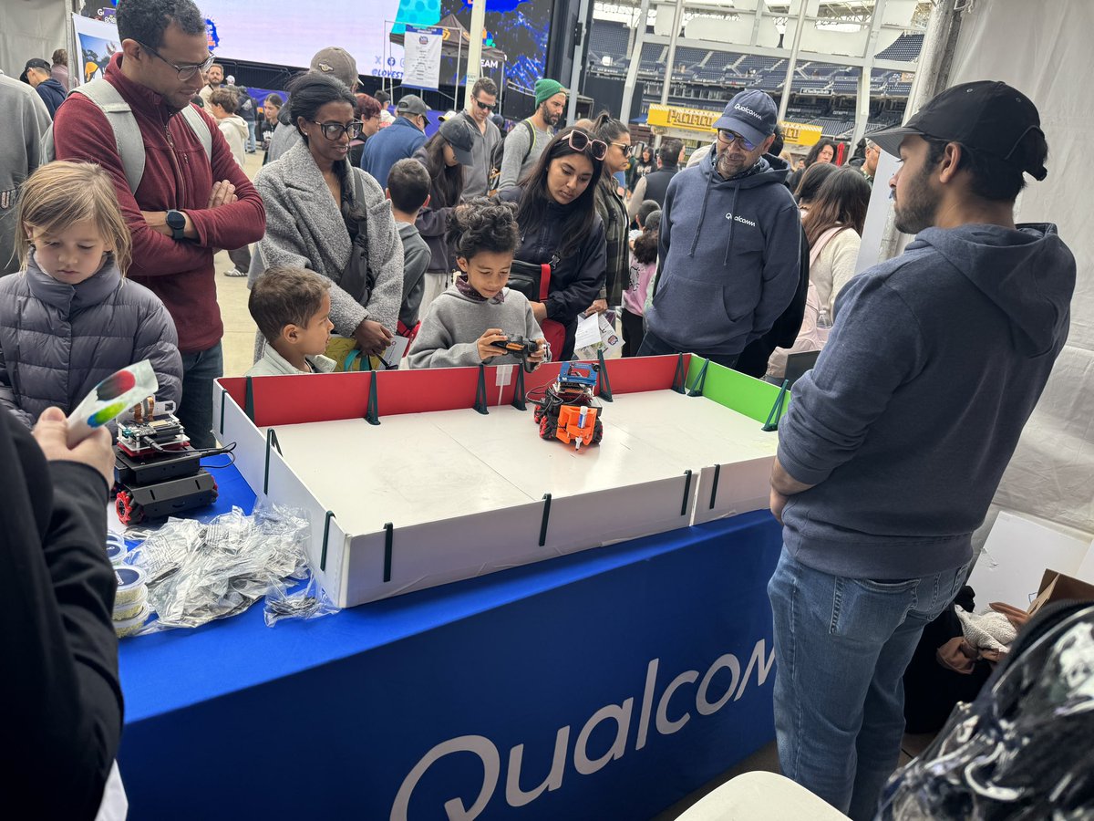 Big shoutout to <a href="/Qualcomm/">Qualcomm</a> for their invaluable support as a Copper Sponsor for the San Diego Festival of Science and Engineering! Your commitment to STEM education is truly inspiring.