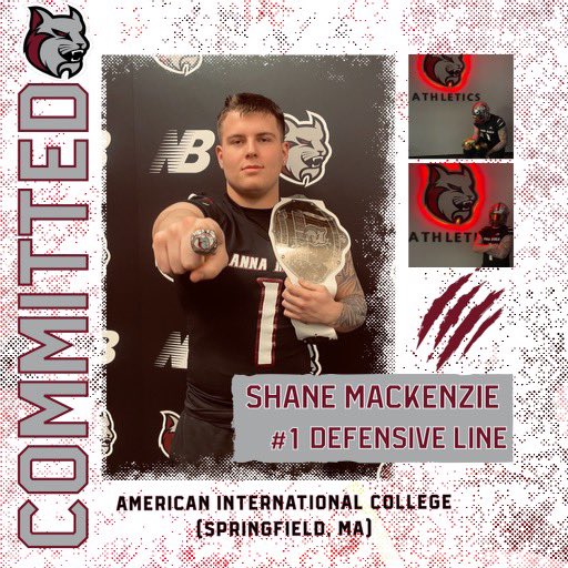Shane MacKenzie (@shanemackenzi12) on Twitter photo I am very grateful to say that I am going to be attending Anna Maria college to continue my academic and athletic career.I am very excited to be joining their prestigious fire science program!And their electric football program!β€οΈπ©Άπ€<a href="/Coach_george26/">Danny George</a> @Coach_HBraga <a href="/CoachTKingsley/">Tanner Kingsley</a> I am very grateful to say that I am going to be attending Anna Maria college to continue my academic and athletic career.I am very excited to be joining their prestigious fire science program!And their electric football program!β€οΈπ©Άπ€<a href="/Coach_george26/">Danny George</a> @Coach_HBraga <a href="/CoachTKingsley/">Tanner Kingsley</a>