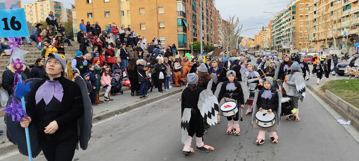 Premi millor comparsa 2025:
 Palomas justicieras del Botey #RuaBDN #Badalona