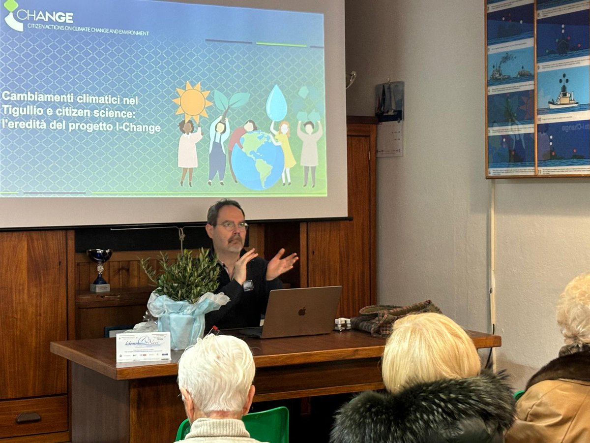 Antonio Parodi (@tocu_1974) on Twitter photo Oggi pomeriggio presso <a href="/lni_pn/">Lega Navale Italiana</a> di Chiavari e Lavagna, ho presentato un seminario dal titolo
Cambiamenti climatici nel Tigullio e citizen science: l'eredità del progetto <a href="/ICHANGE_EU/">I-CHANGE</a>.Il video dal minuto 9 circa youtube.com/watch?v=qe2l0K… racconta quanto fatto assieme a LNI a Chiavari Oggi pomeriggio presso <a href="/lni_pn/">Lega Navale Italiana</a> di Chiavari e Lavagna, ho presentato un seminario dal titolo
Cambiamenti climatici nel Tigullio e citizen science: l'eredità del progetto <a href="/ICHANGE_EU/">I-CHANGE</a>.Il video dal minuto 9 circa youtube.com/watch?v=qe2l0K… racconta quanto fatto assieme a LNI a Chiavari