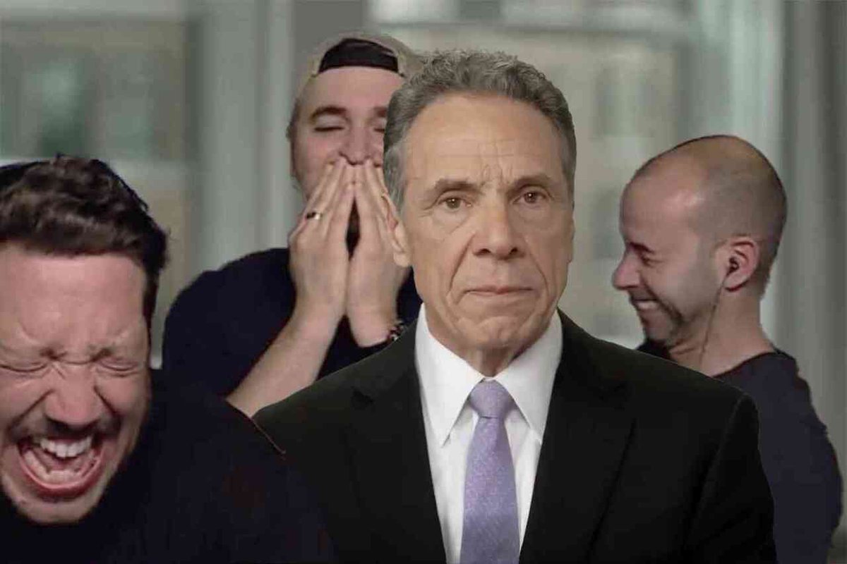 NahBabyNahNah's tweet photo. 🚨 Well, well, well, if it isn’t Andrew “Nursing Home” Cuomo, back in the spotlight! 

This guy thinks he can just waltz back into politics after leaving a trail of destruction. 

🤡 Remember when he sent our seniors to die in nursing homes and then acted like a hero? The left … https://t.co/oXJ9y7qnOl