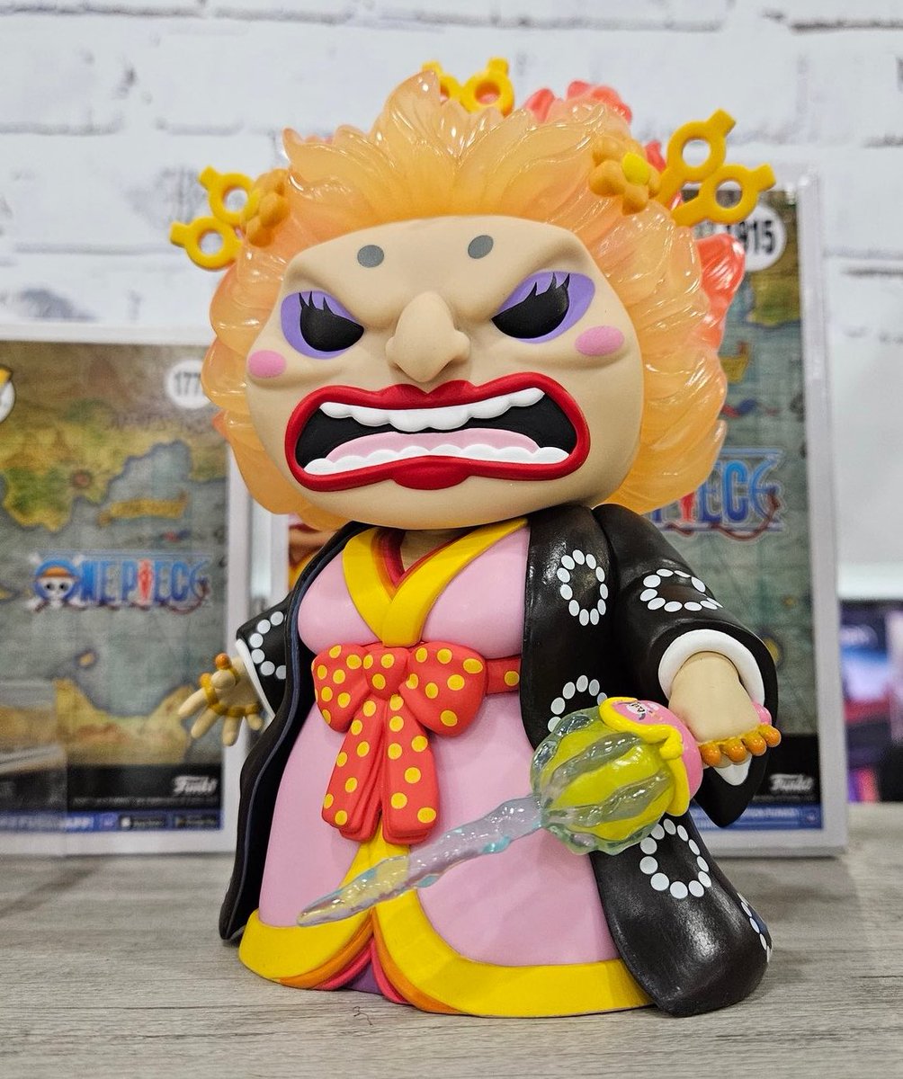FunkoPOPsNews's tweet photo. In hand! With the chase Big Mom Funko POP! From One Piece ~ available below! Thanks @SkittleRampage ~
   Linky ~ https://t.co/p6whBI4n5L
#Ad #BigMom #OnePiece #FPN #FunkoPOPNews #Funko #FunkoPOP https://t.co/FginRFC1W8