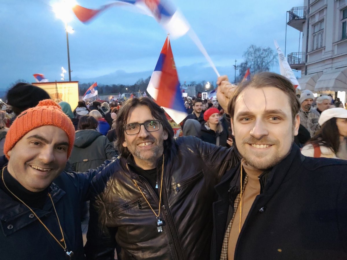 Ниш. Последња вежба пред финале. 
#Ниш #Протест