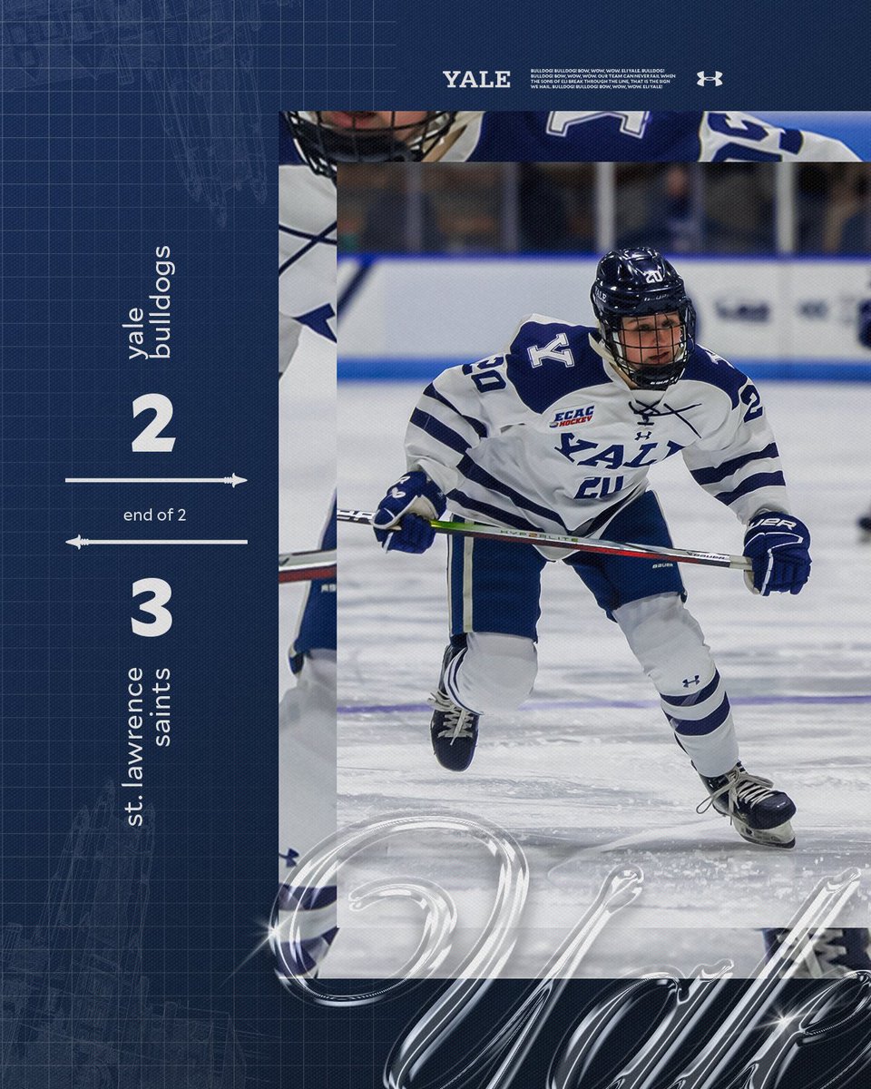 After a WILD second period, St. Lawrence holds the one-goal advantage. 

20 minutes of regulation remaining!