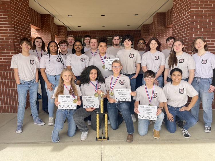 Your Center Hill Mustangs are the 2025 DeSoto County Archery Champs! Total score of 3256!  #respectthehill