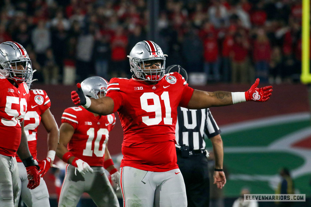 Tyleik Williams receives the highest Overall score of all DTs that participated in Combine Drills