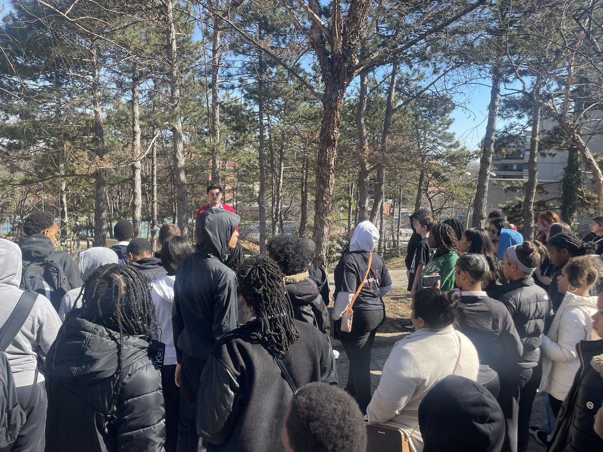 6th, 7th and 8th grade <a href="/AVID4College/">AVID</a> Ss toured <a href="/udc_edu/">University of the District of Columbia (UDC)</a> and learned about its history and scholarship opportunities. <a href="/StoddertCCPS/">Benjamin Stoddert MS</a> The weather was PERFECT! ☀️