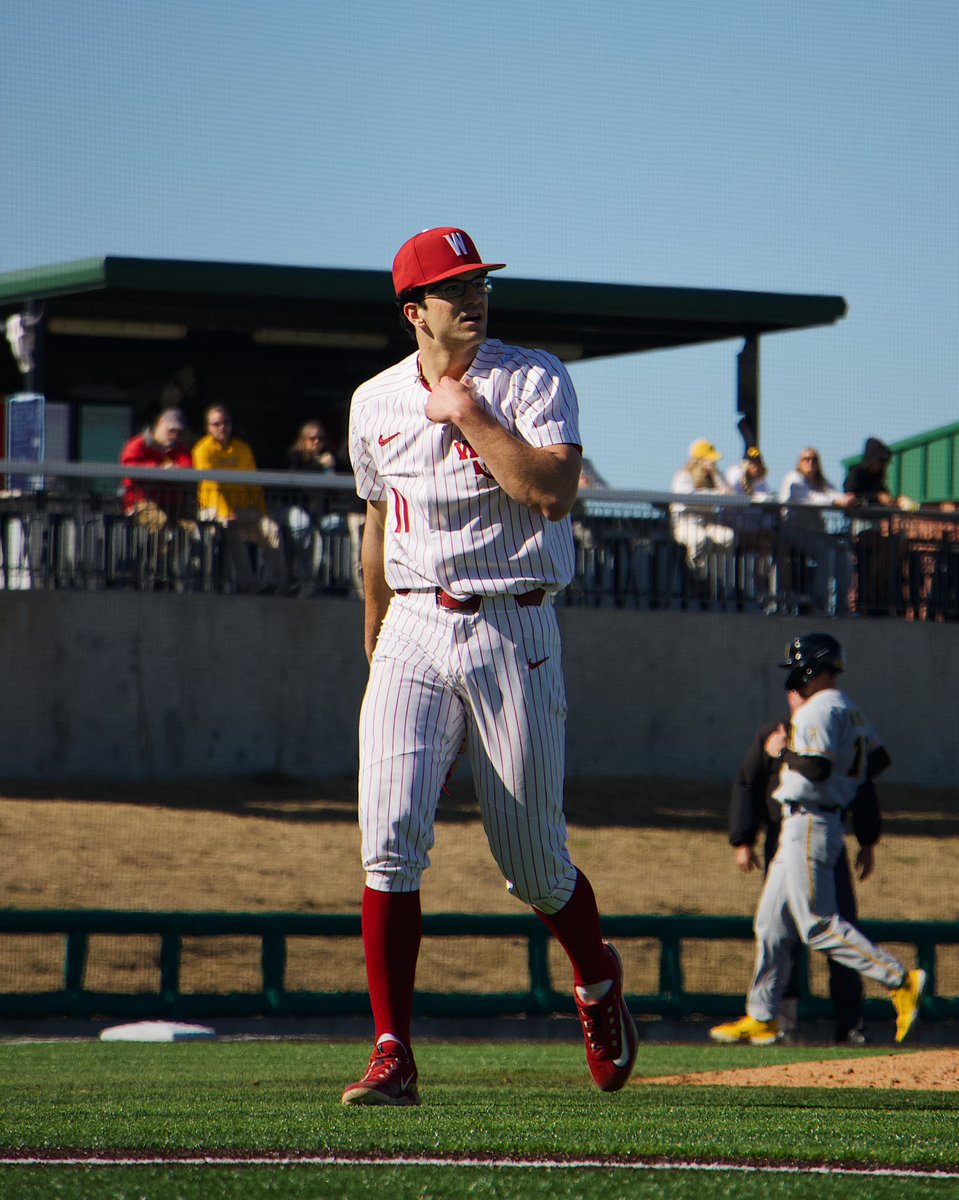 5 Ks through 3 scoreless innings for Teddy😤

#GoCougs | #WAZZU